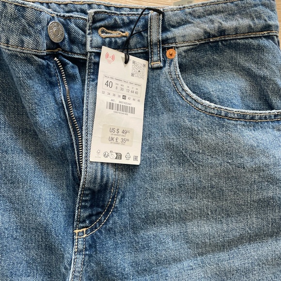 Zara Women's Balloon Baggy Jeans - Picture 3 of 7